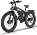City Electric Bicycle 48v 22.4 ah battery adult 2000W Dual Motor 26 inch tire All terrain Hydraulic brake multi-function E-bike