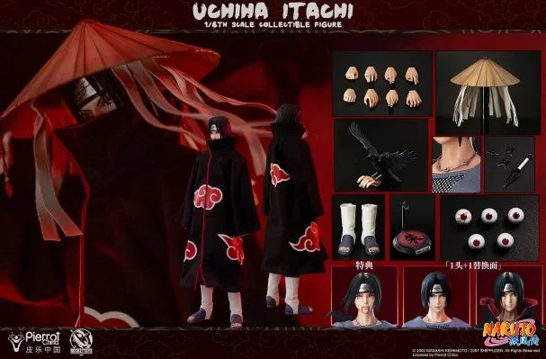 ROC Genuine Naruto: Shippuden‌ Series Itachi  Kakashi Madara Hinata Kisame Deidara Tsunade Sasori Action Figures Model Toys