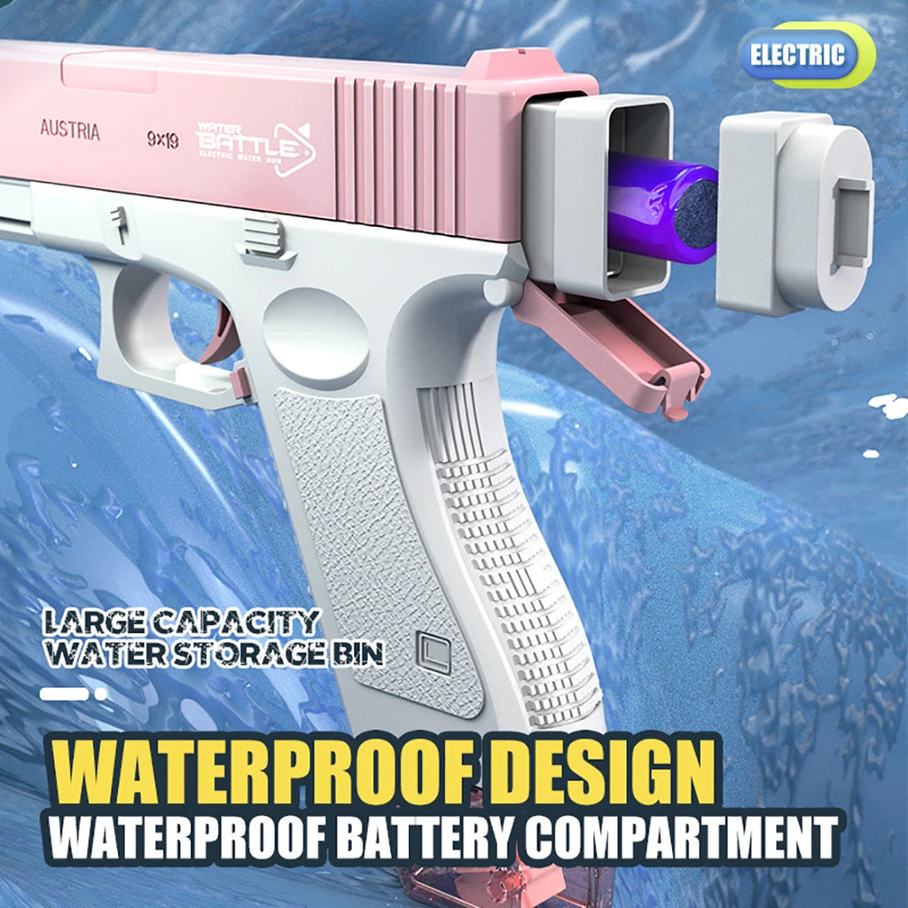 Electric Water Gun Water Spray Toys Bursts Children's High-pressure Strong Charging Energy Water Automatic Children's Toy Guns