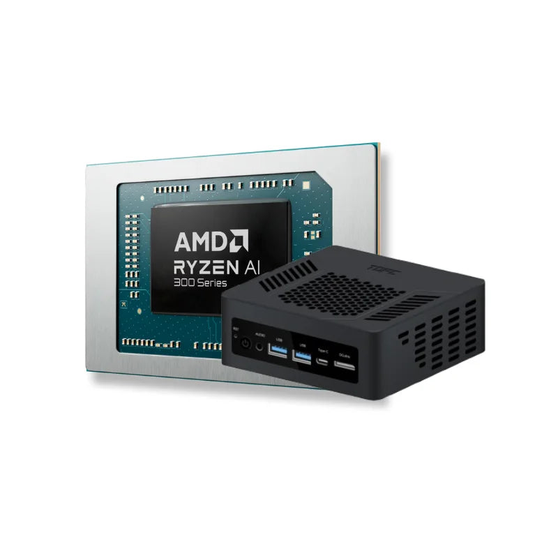 Gold seller TR9 Ryzen AI 9 HX370 Mini PC for Gaming Desktop Computer with 12-Core 24-Thread CPU 32GB DDR5 RAM 1TB SSD