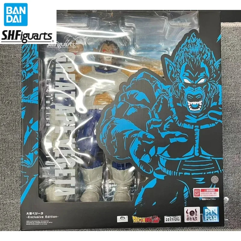 In Stock Genuine Bandai S.H.Figuarts Dragon Ball Z Great Ape Vegeta CJ Event Exclusive Action Figure