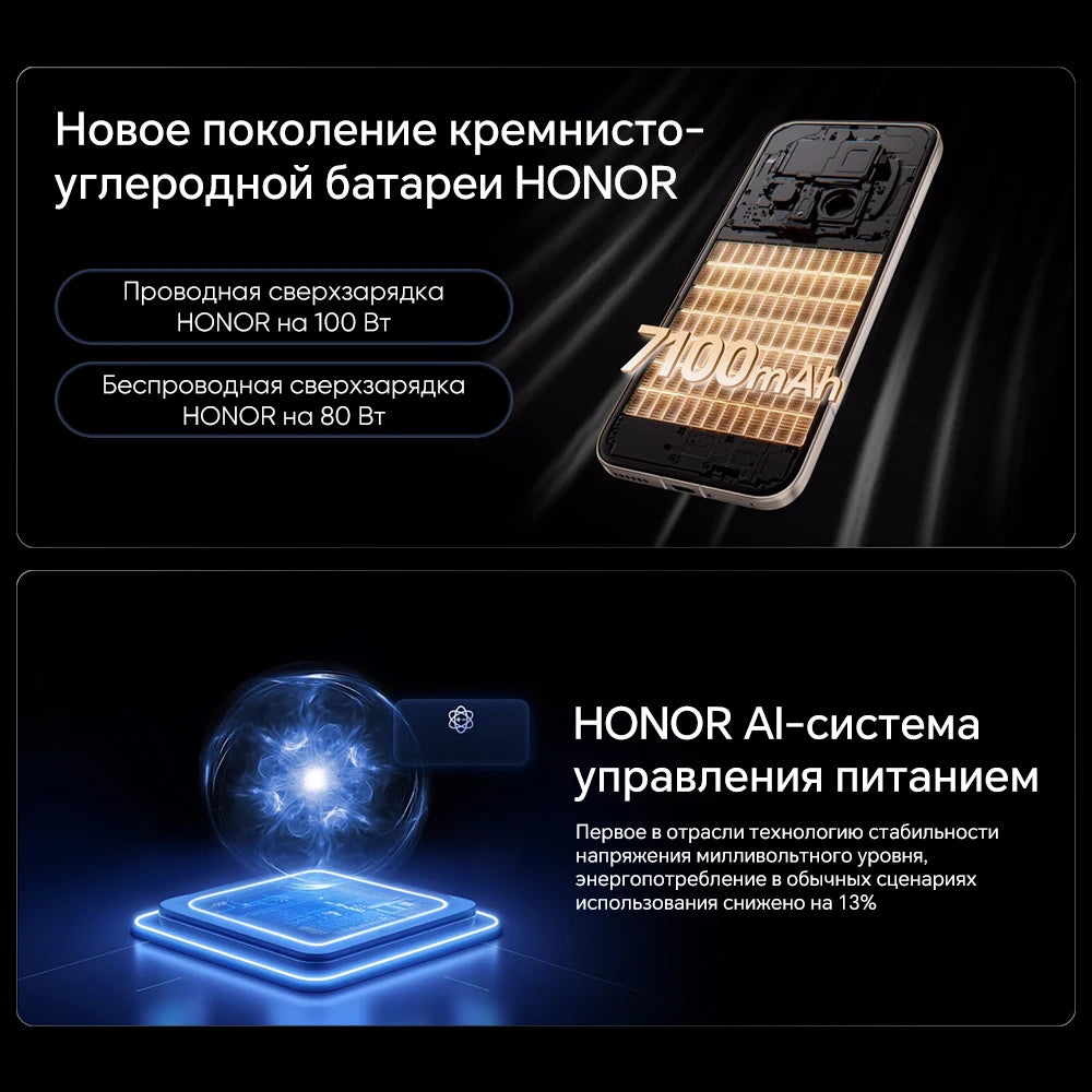HONOR Magic8 Pro Global Version 5G AI Smartphone Snapdragon 8 Elite Gen 5 6.71''120Hz OLED Screen 200MP Cameras 100W SuperCharge