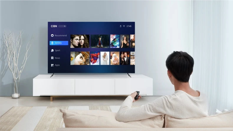85 Inch Big Screen Television Smart Android TV With LED Backlight Custom OEM Flat Screen For Hotels 4K HD Definition TV