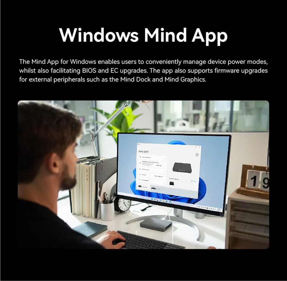 Khadas Mind 1 Mini PC, Intel Core i7-1360P 5.0GHz Micro Desktop Computer with 5.55Wh Standby Battery, 32GB+1TB WiFi 6E, BT5.3