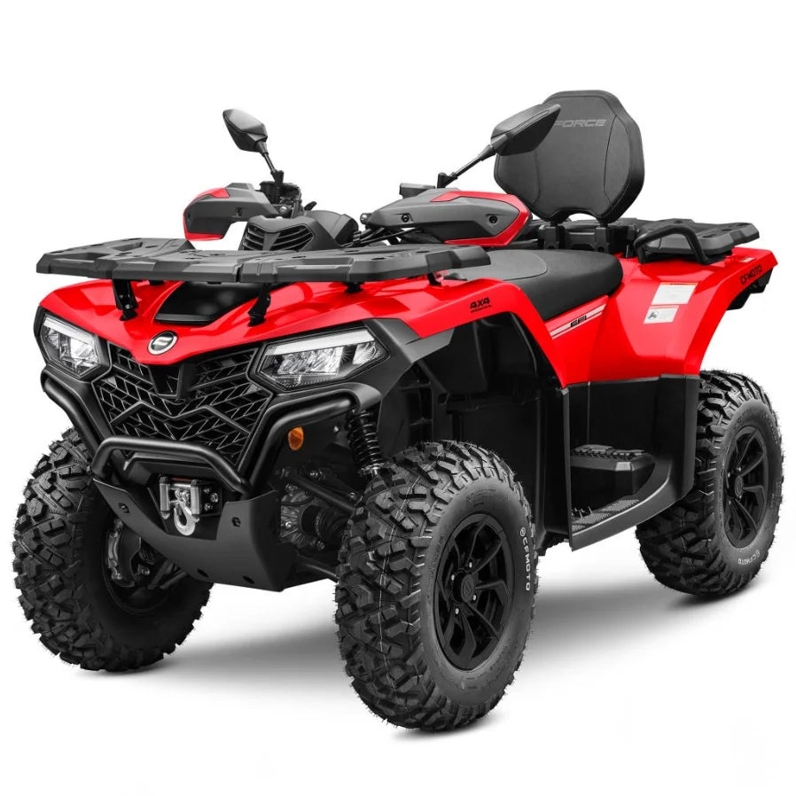 ForFactory Wholesale 4*4 Two-seater Adult All-terrain Off-road Vehicle CFMOTO 520L Four-wheel Motorcycle ATV/UTV