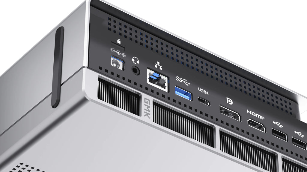 GMKtec EVO-X2 MINI PC Ryzen Al Max+ 395 LPDDR5 8000MHz PCle 4.0 M.2 2280 SSD Windows11 Pro USB4.0*2 WIFI7 BT5.4 Desktop Computer