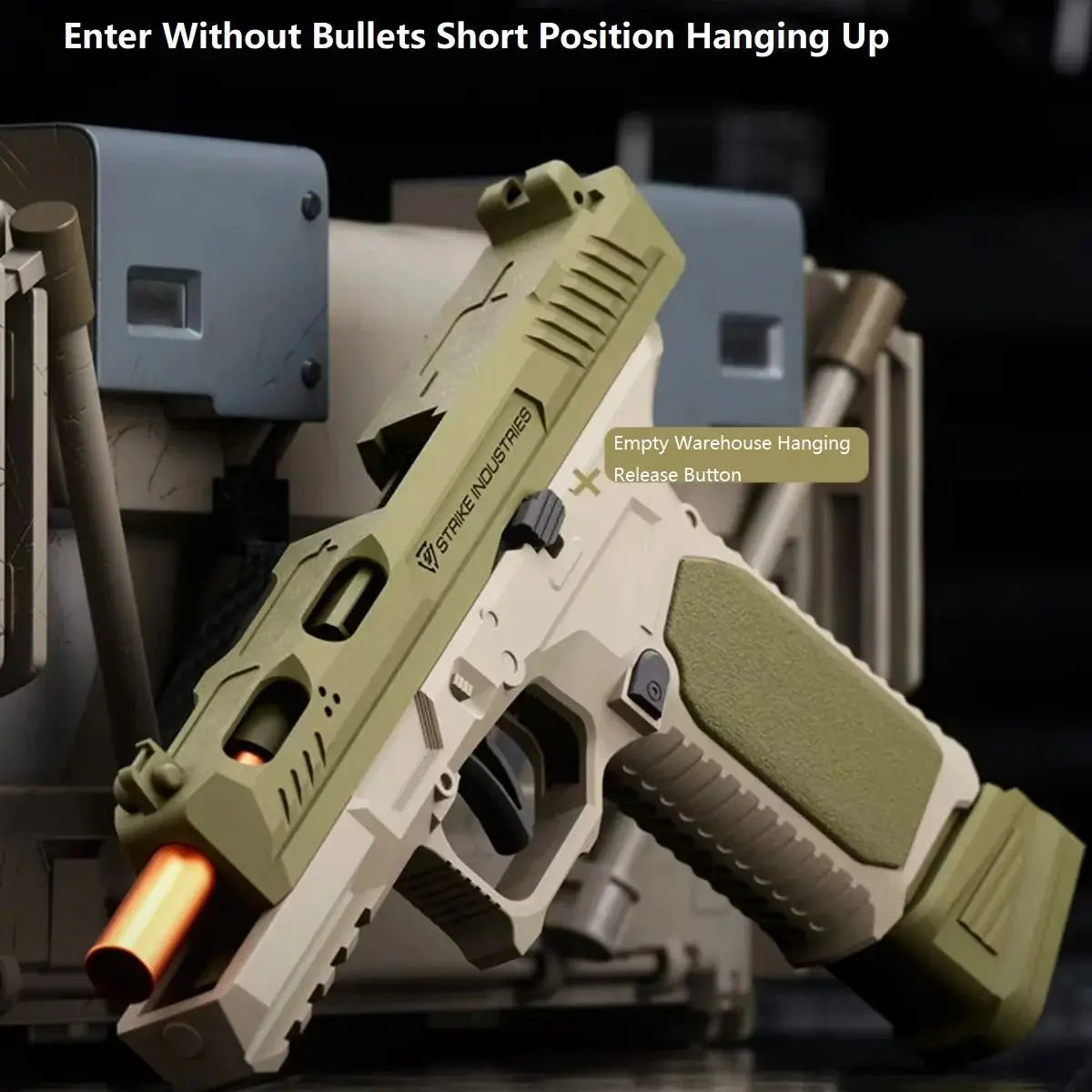G17 Pistol Soft Bullet Toy Continuous Firing Blowback Guns Shell Ejected Manual Airsoft Weapon Kids Birthday Christmas Gift