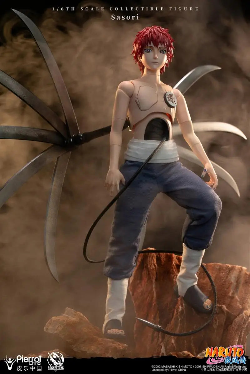 In stock RocketToys (ROC) 010 NARUTO Shippuden  SasoriFigures  Sasori Anime Model Genuine Boxed Toy Gift