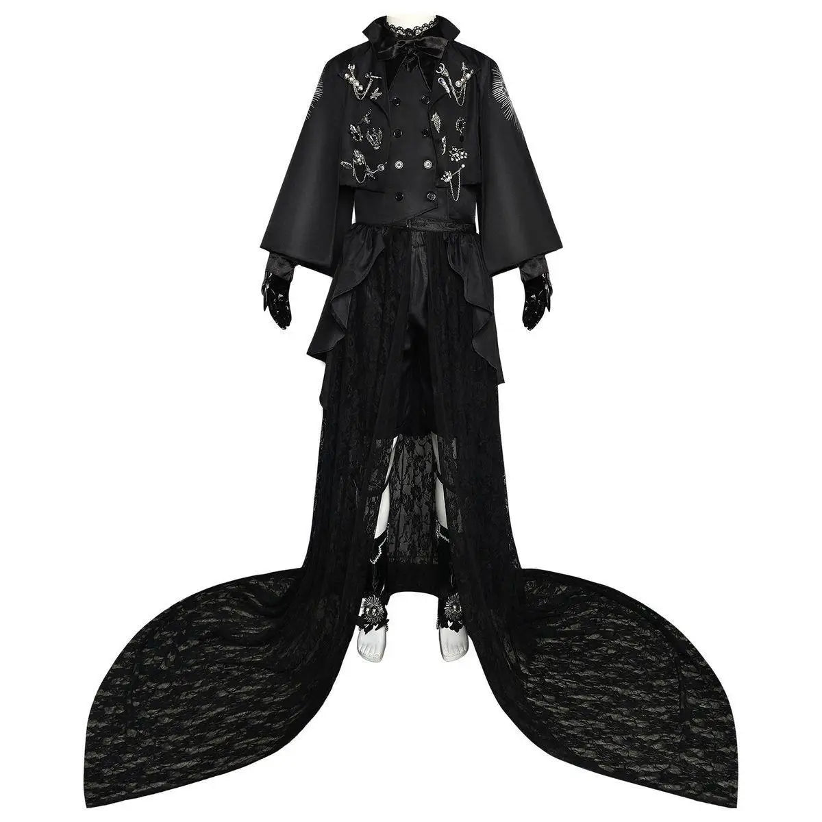 15th Anniversary Black Butler Cosplay Costume Stage Performance Anime Outfit Formal Wear Vocaloid Vsinger Dry Clean Only