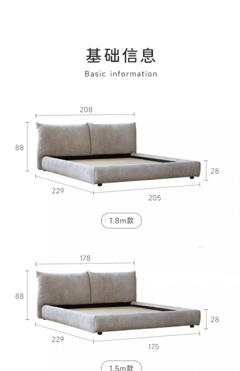Storage Space Wood Bed Frame Headboard Sale Modern Luxury Bed Frame Twin Full Size Bedroom Mobili Per La Casa Home Furniture