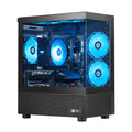 Ningmei Gaming PC AMD Ryzen 7 9700X NVIDIA RTX 5060 32GB RAM 1TB SSD Wifi PC Gaming Black