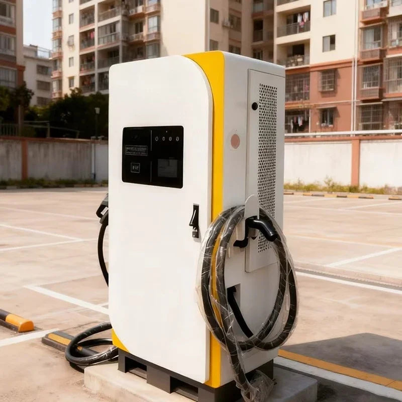 240kw DC OCPP Fast Car EV Charger Station New Energy Charging Pile with CCS2 Dual Guns Floor-Mounted Charging Piles