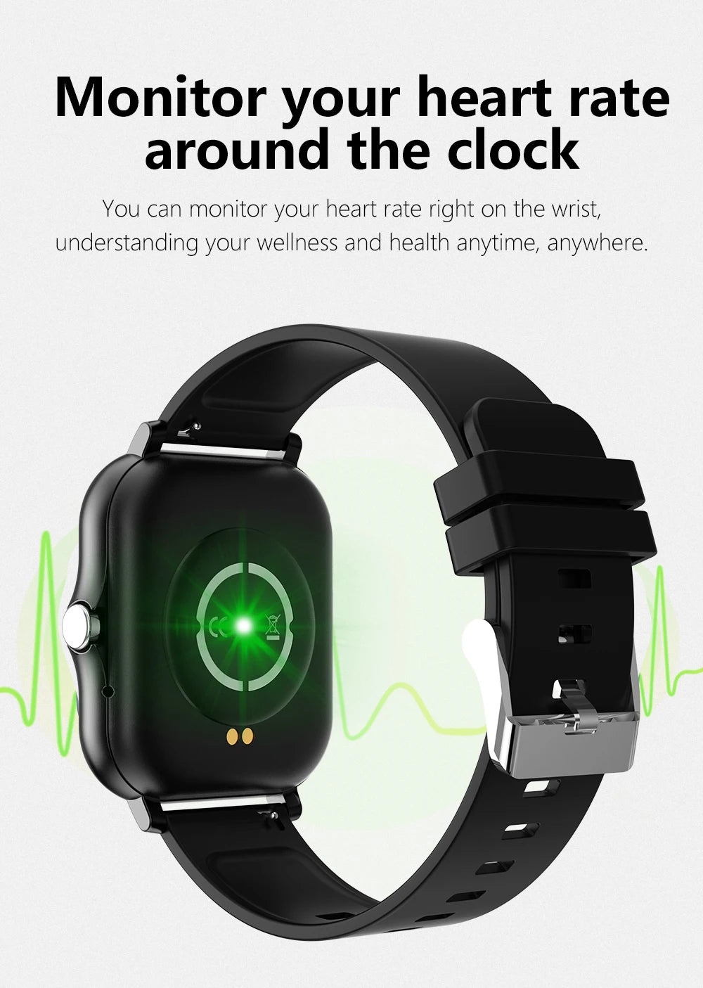 Sport Smart Watch Fitness Clock Health Monitor Waterproof Smartwatch Bluetooth Call Watches for Men Women IOS Android Phone 2025