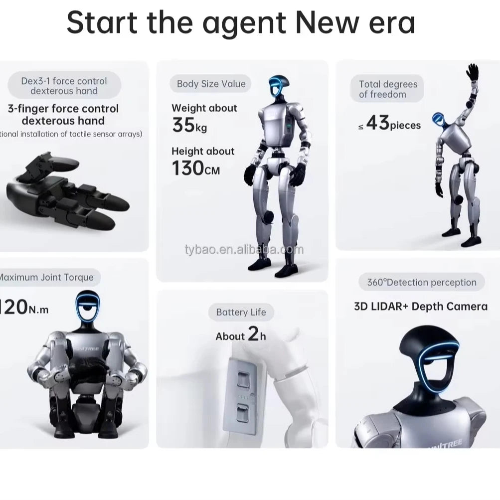Hot Selling Products in 2026-Integrated Intelligent Humanoid Robots, AI Home Care Robots, and Industrial Factory Robots in China