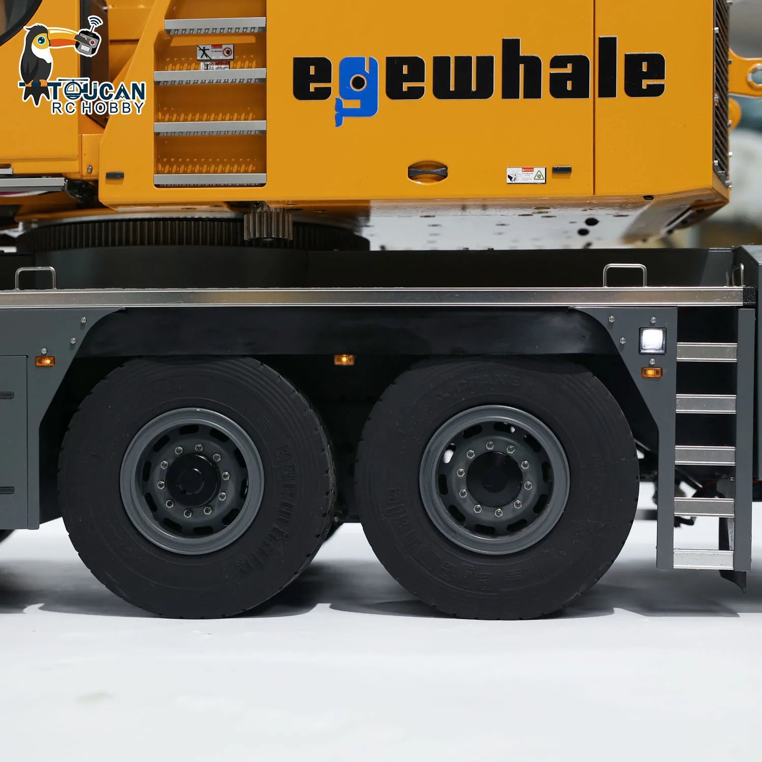 Eyewhale 1/14 LTM1350 6 Axles Heavy Cranes Truck RC Hydraulic Mobile Giant 5M Length Crane Cars Vehicle Toys for Adults TH23733