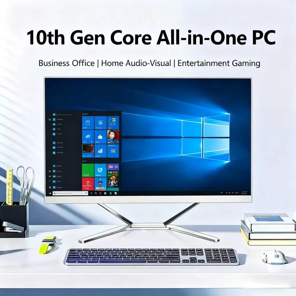 factory price 24 inch core i3 i5 i7 i9 CPU generation gaming pc full setup all in one computadora all-in-one computers with OEM