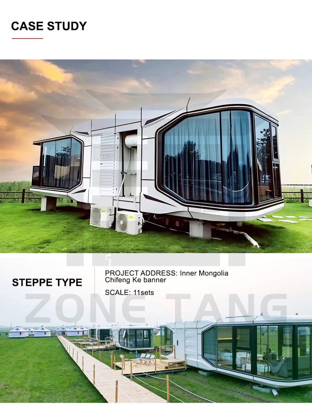 Modern Capsule House Factory Price Prefabricated Holiday Home Thermal Insulation Outdoor Garden House Good Quality Low Cost