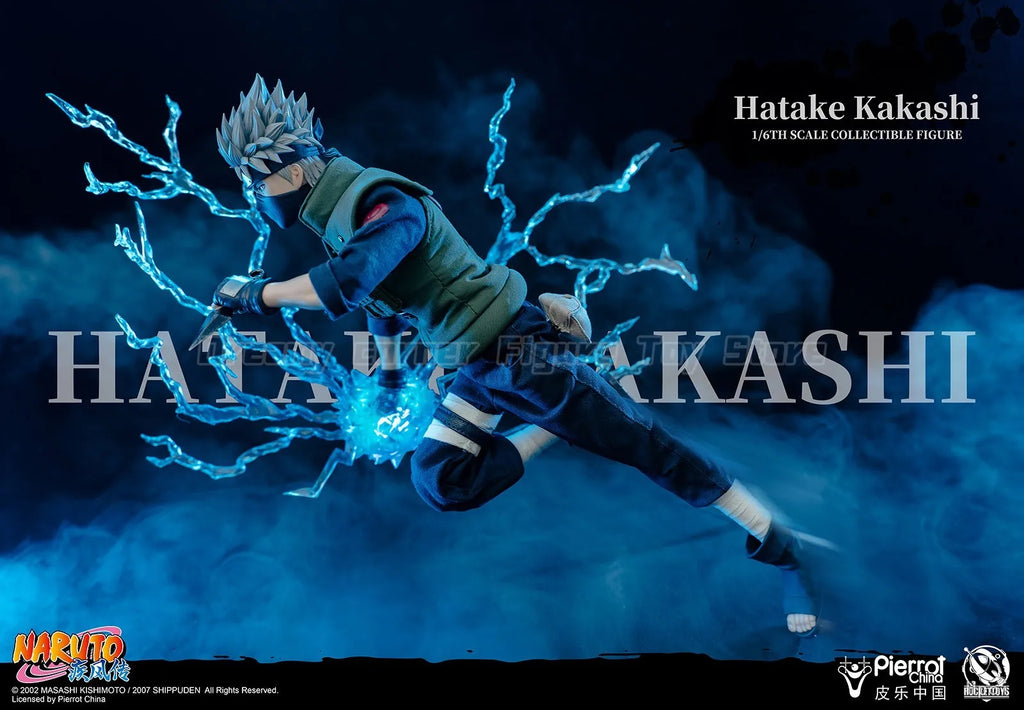 【In Stock】RocketToys ROC-004 NARUTO Shippuden Hatake Kakashi 1/6 Action Figure