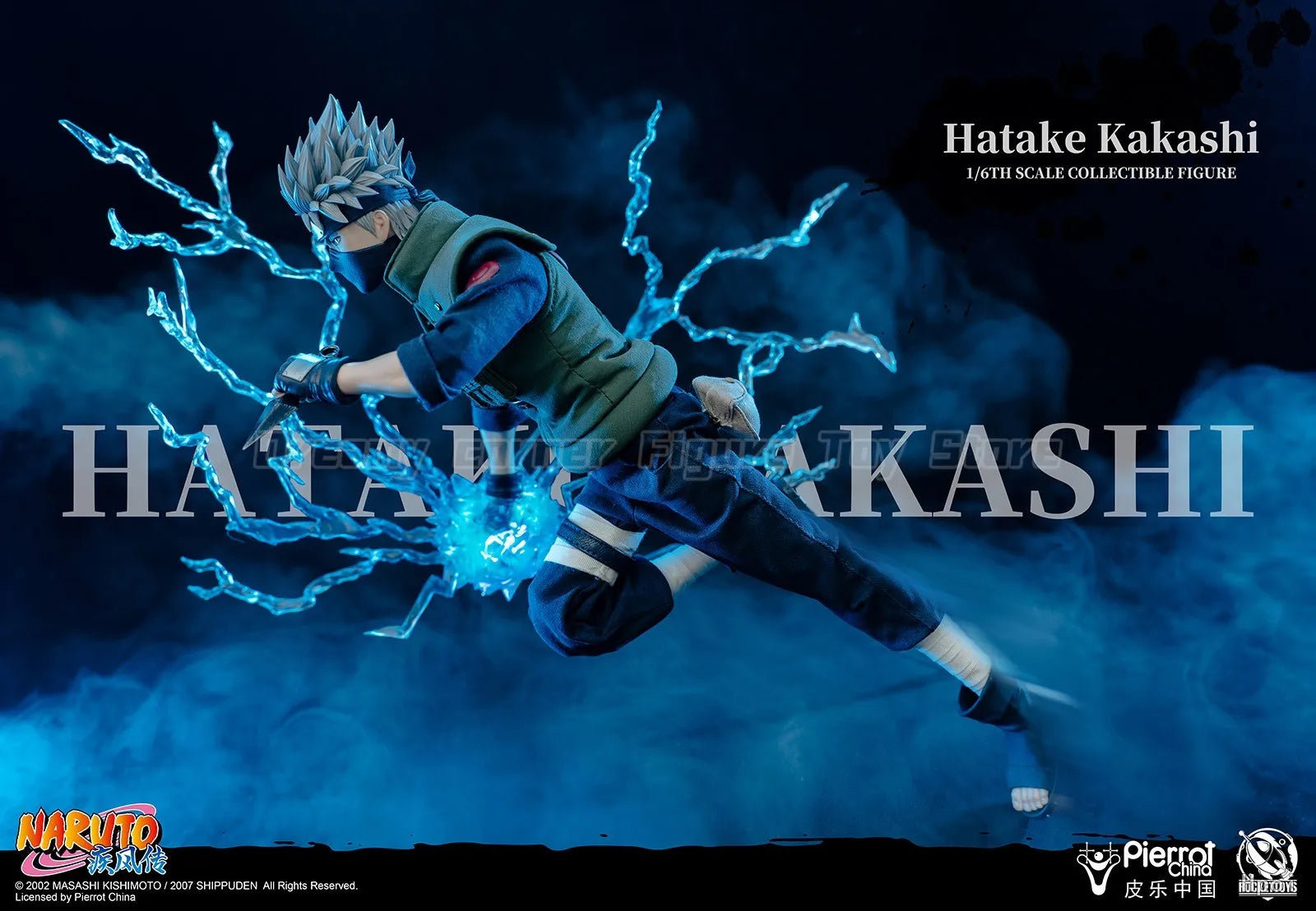 【In Stock】RocketToys ROC-004 NARUTO Shippuden Hatake Kakashi 1/6 Action Figure