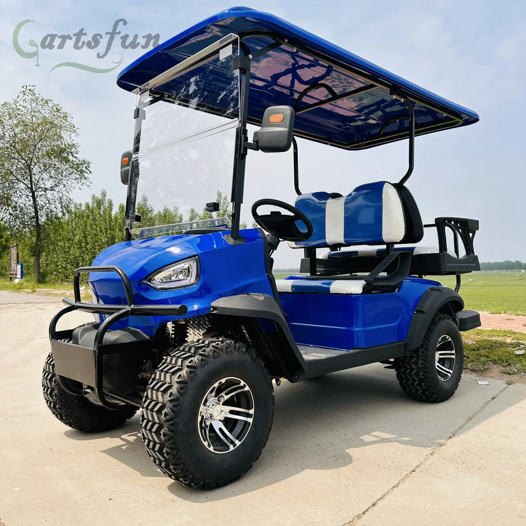 Luxury New Electric htseeing Bus 6 Seater Battery Operated Golf Cart