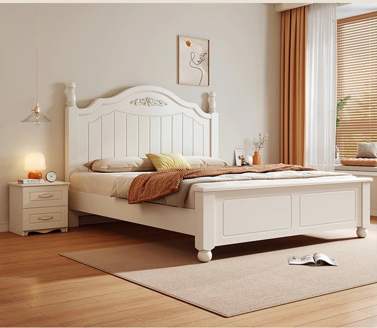 wooden single bed household simple 180x200 modern bed frame comfortable minimalist muebles para dormitorio bedroom furniture