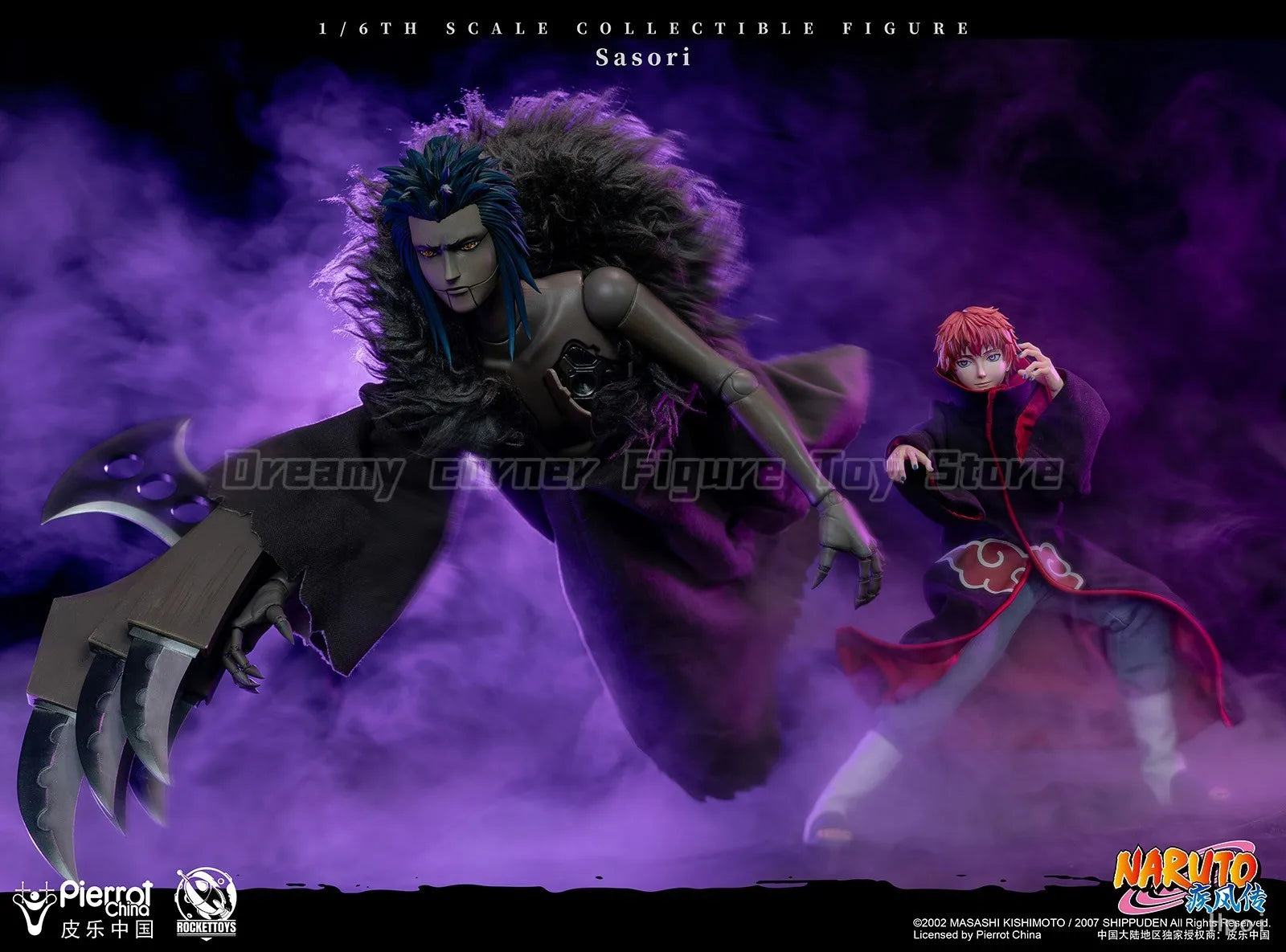 【In Stock】RocketToys ROC-010 NARUTO Sasori 1/6 Action Figure