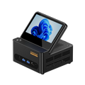 Aoos Mini Pc  G-FLIP AMD Ryzen AI9-HX370 Desktop 5 inch"  Screen USB4 OCuLink Wi-Fi7 Desktop Computer Mini Pc for Mac
