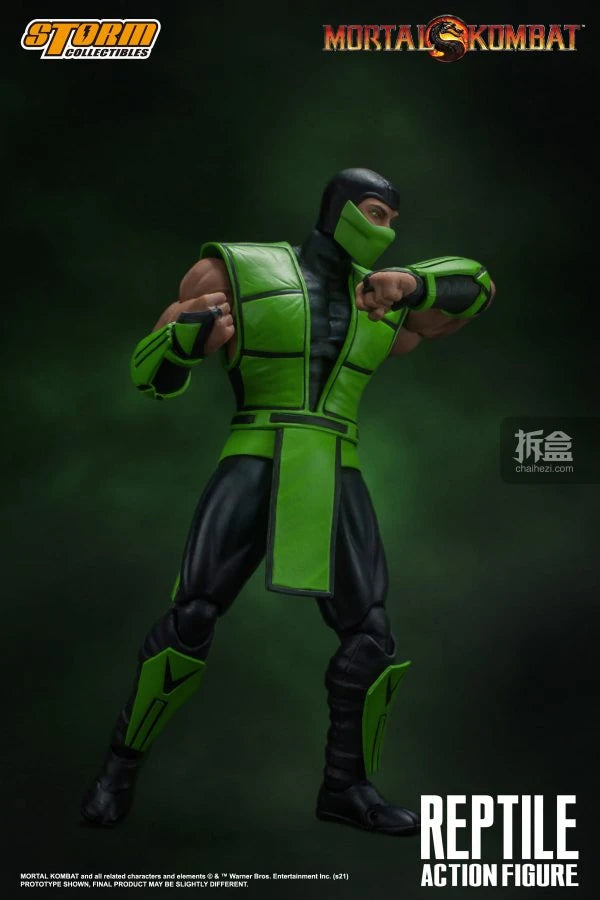 Storm Toys Genuine Mortal Kombat Series Kitaro Kung Lao Reptile Arcade Fighting Game Collection 1/12 Action Figures Model Toys