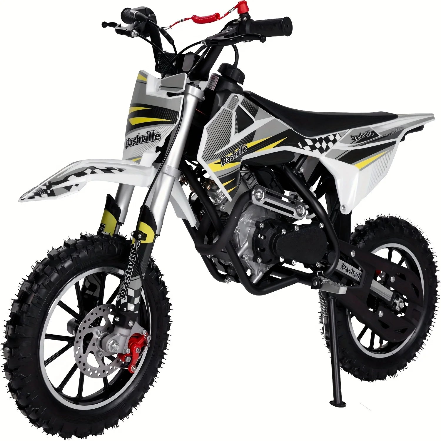 58Cc Dirt Bike, 4-Stroke Gas Powered Mini Pit Bike, Gas Dirt Bike for Children, Mini Motorcycle, Off-Road Bike, Holiday Present,