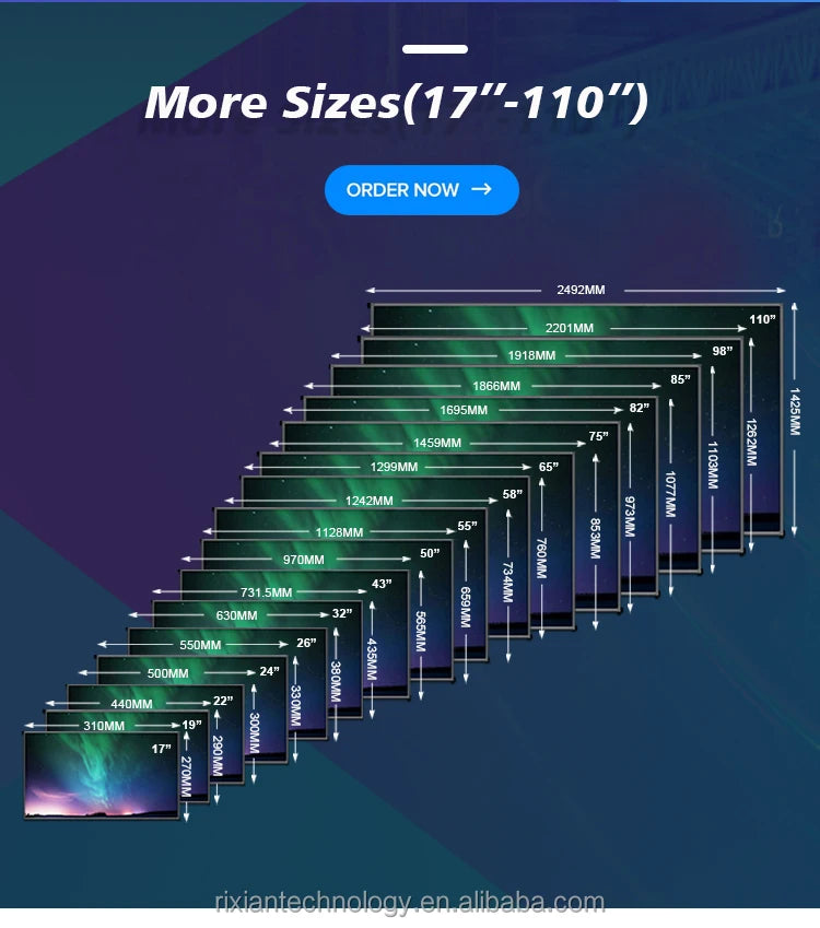 85 100 Inch Ready To Ship Led Display Screen Smart TV Tv Smart 85 Inch UHD Fancy Led Host Sale Led Backlight Tv