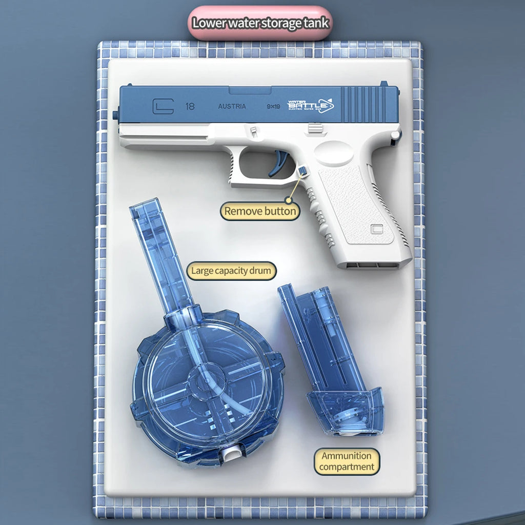 Electric Water Gun Water Spray Toys Bursts Children's High-pressure Strong Charging Energy Water Automatic Children's Toy Guns