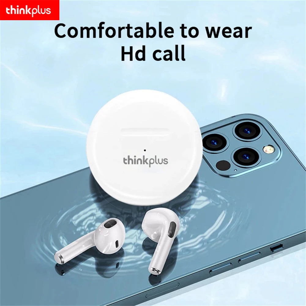 Thinkplus Original Wireless Earphones TWS Bluetooth Earphones Touch Sports Earphones 3D Stereo Earphones Suitable for Gaming