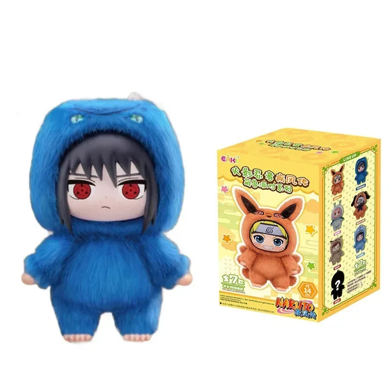 @@ TOPTOY Cartoon backpack pendant, anime peripheral gift box, Naruto Blind box gift, Naruto Shipship Party series