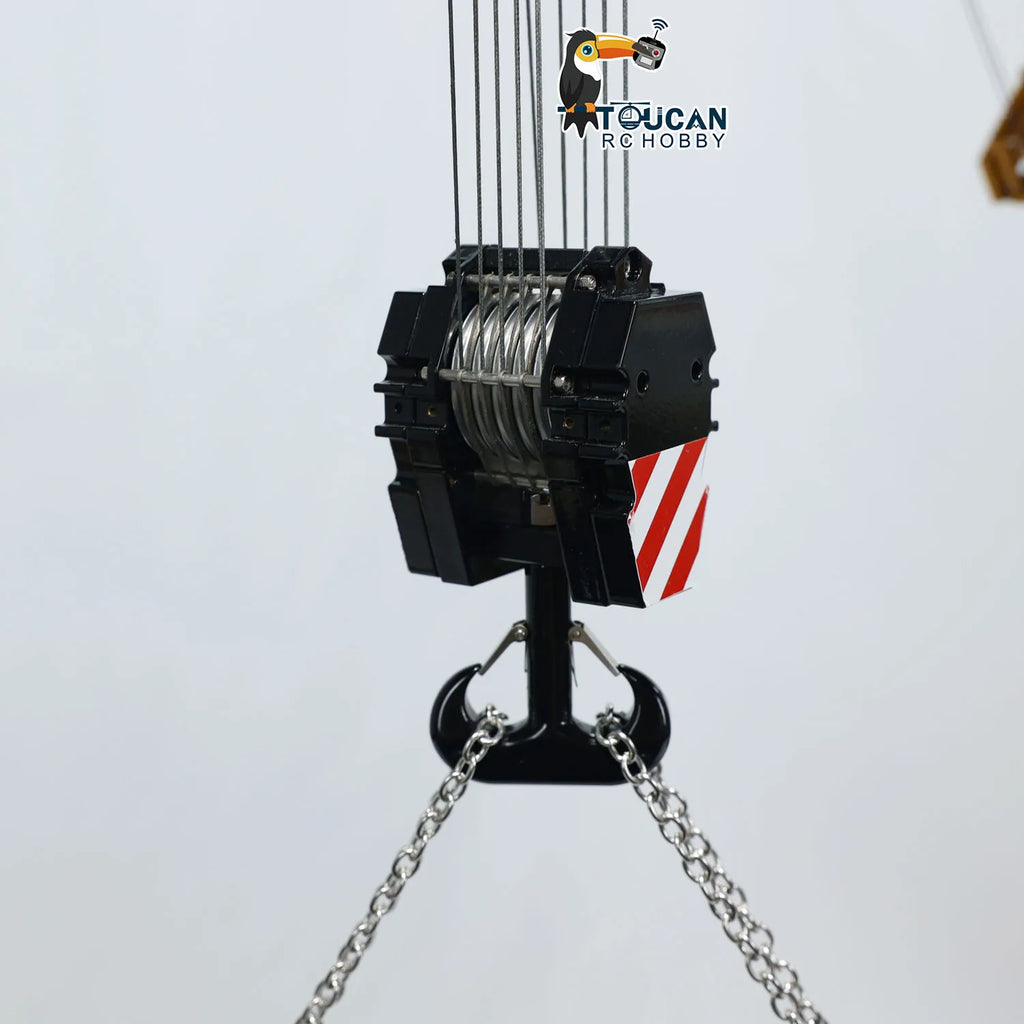 RC Crane Trucks D1350 1/14 Heavy Metal Crane Model RTR with Light and Sound System Adult Remote Control Cars Machine Toys