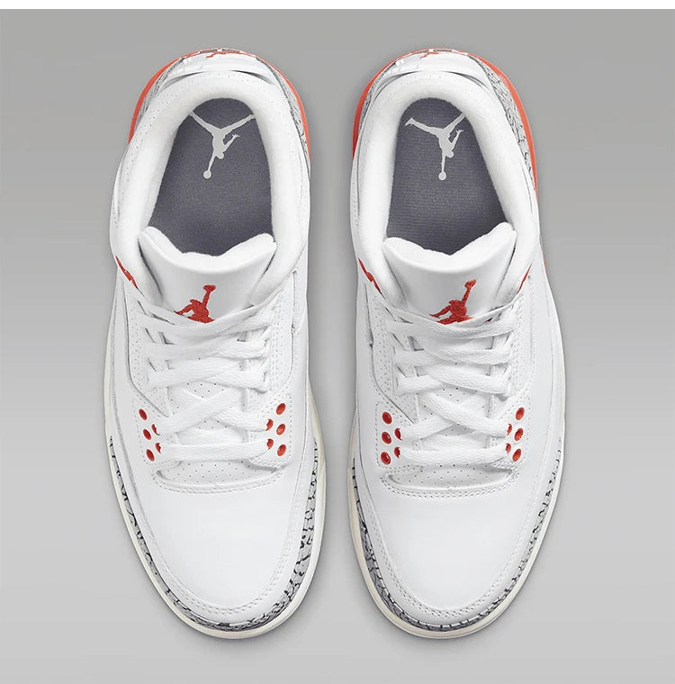 Nike Authentic Air Jordan 3 Retro Women's Cushioned Shoes CK9246-121