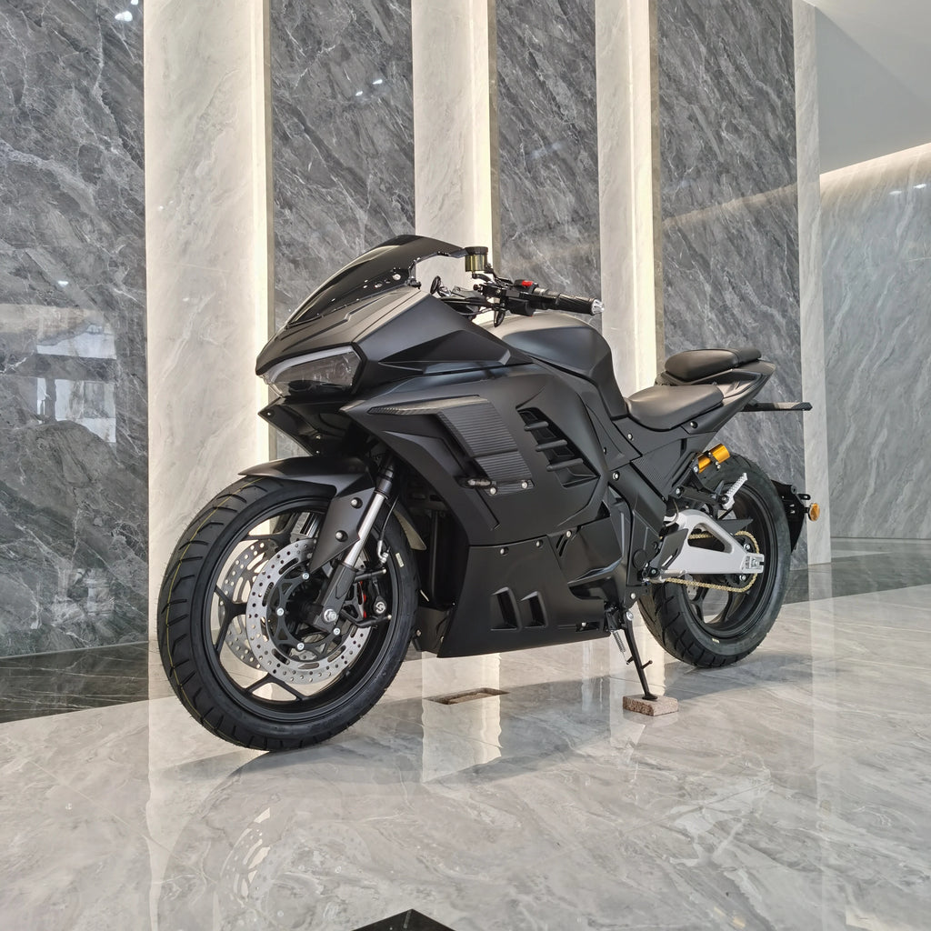 Strovan Motorcycle Unique Design Aluminum Flat Fork Top Speed 140km/h Hot Sell Electric Motorcycle Scooter Bike