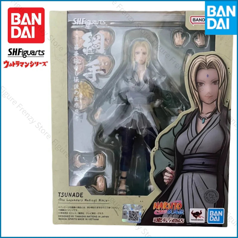 Spot SaleIn Stock Bandai S H Figuarts Original Naruto Tsuna Mol Doll Brand New Boxed Action Figure Anime Merchandise Figurinein