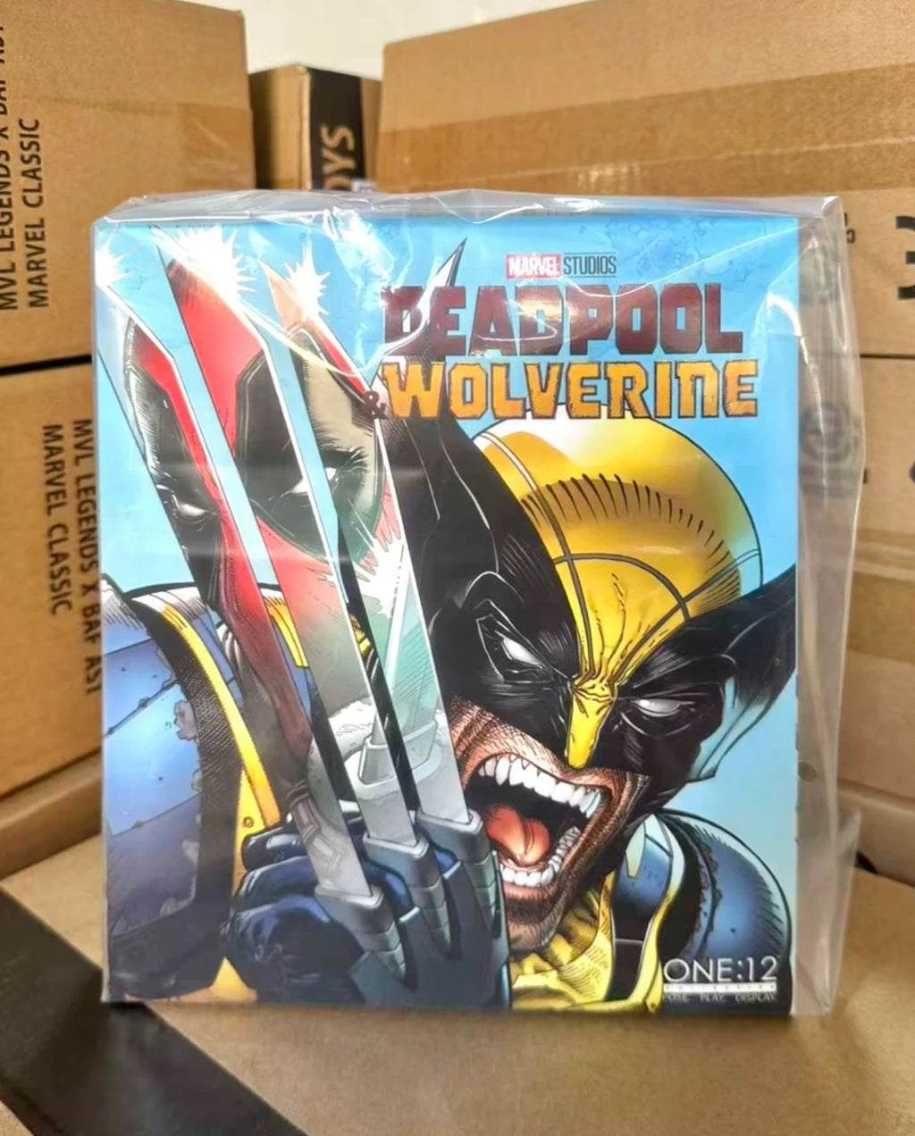 In Stock Mezco One:12 Deadpool and Wolverine Movie Version 6-inch Movable Doll Handicraft