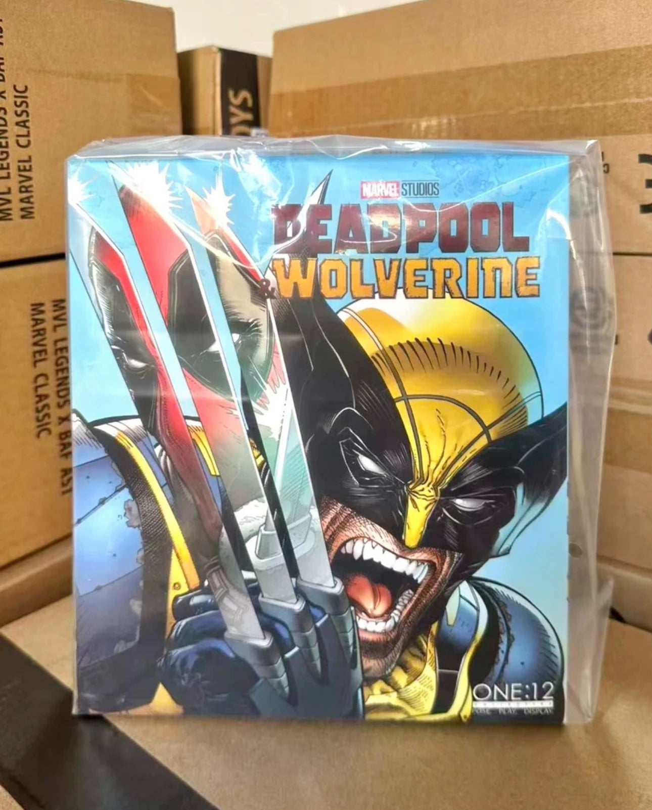 In Stock Mezco One:12 Deadpool and Wolverine Movie Version 6-inch Movable Doll Handicraft