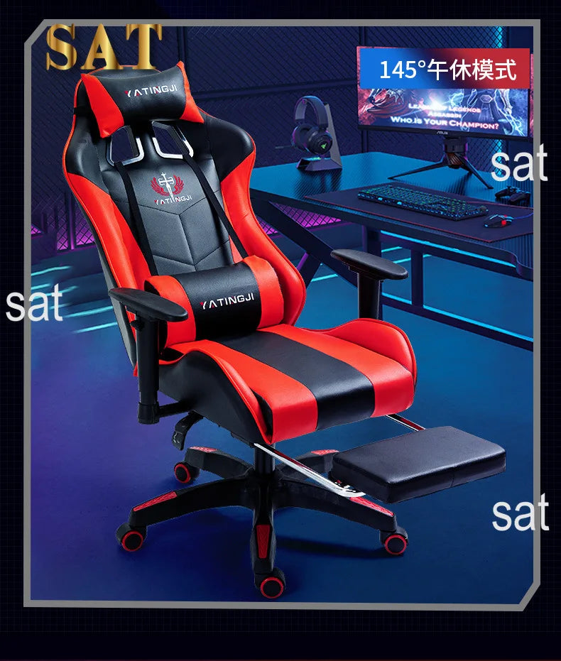 Rgb Leather Ergonomic Computer Chair Office Anji Gamer Pc Racing Game Scorpion Wholesale Gaming Chair Fabric and Table Chairs