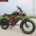 Electric bike 1500W motor 52V 55Ah Battery Electric bicycle Long Range 20 inch tire 55km/h mountain off-Road riding Adult E-bike