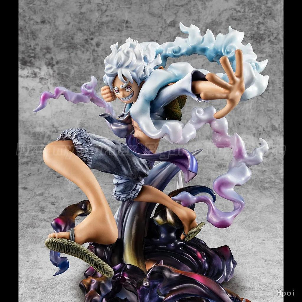 【In Stock】Original MegaHouse POP ONE PIECE WA-MAXIMUM Monkey D. Luffy GEAR 5 Figure Ornaments