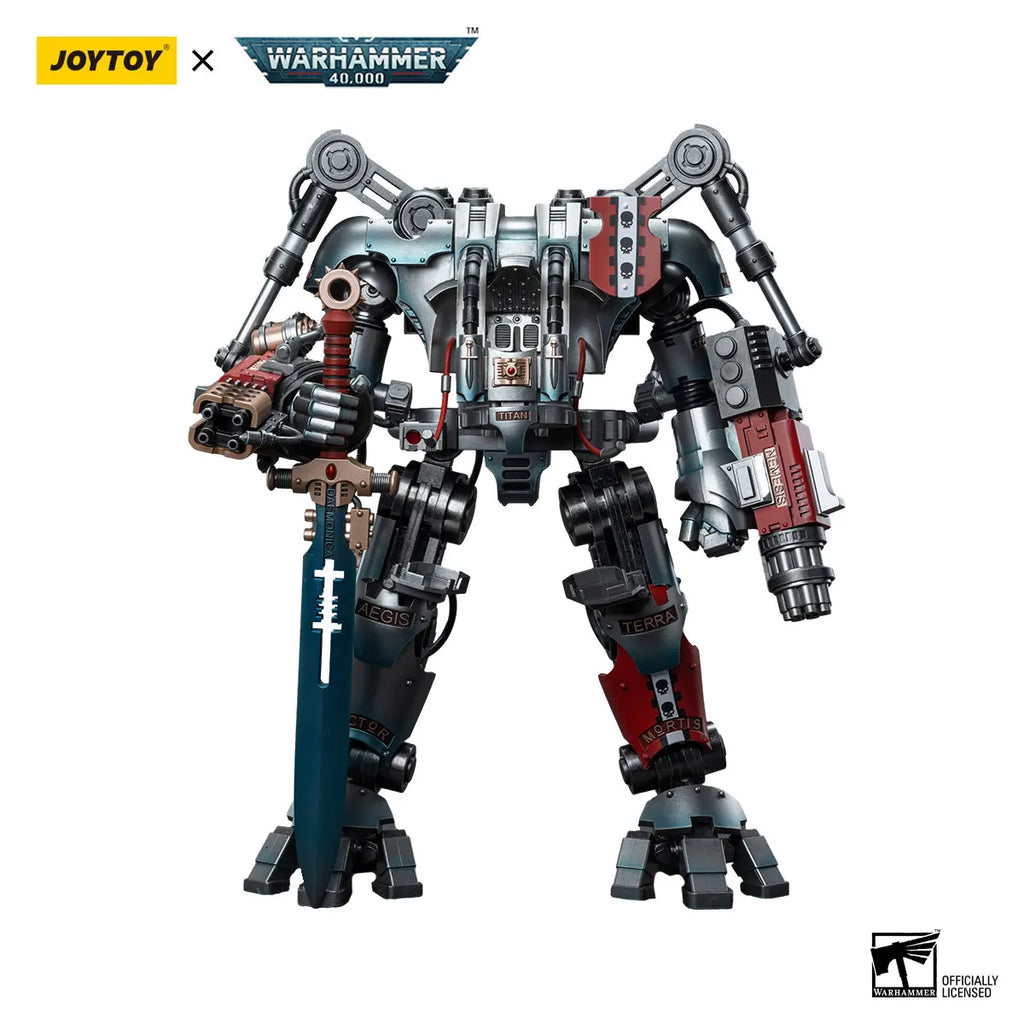 JOYTOY Warhammer40k 1/18 Action Figure Mecha Grey Knight Nemesis Dreadknight Anime Figures Toys Model Gift