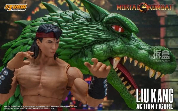 Storm Toys Genuine Mortal Kombat Series Fire Dragon Sub-Zero Motaro Lu Kang Goro Fighting Game 1/12 Action Figures Model Toys