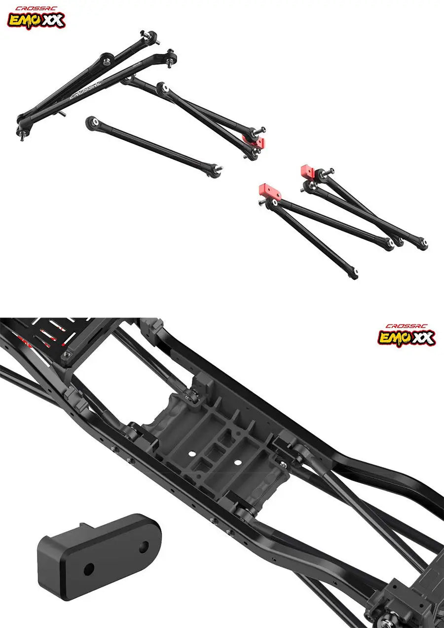 In Stock Emo Xx 1/6 Rc Electric Remote Control Climbing Truck Rock Breaker Off Road Vehicle With Led Strobe Lights For Hobbyists