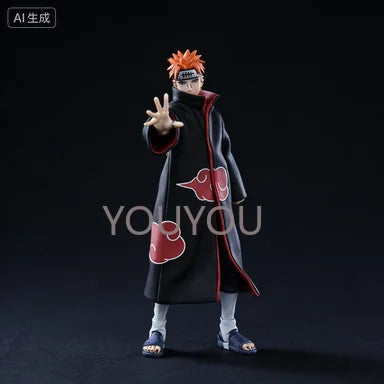【Original】BANDAI SHF NARUTO Shippuden Nagato The Eye of Reincarnation That Leads The Six Paths Actio Figure