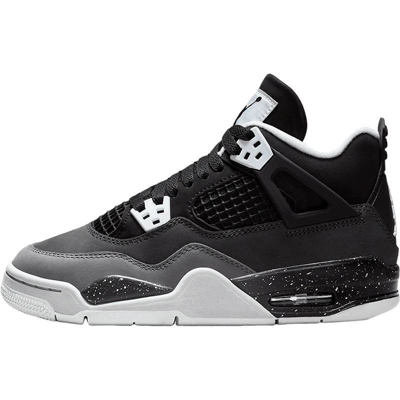 Nike genuine Air Jordan 4 GS women's large children's shock-absorbing sports shoes FQ8213-002