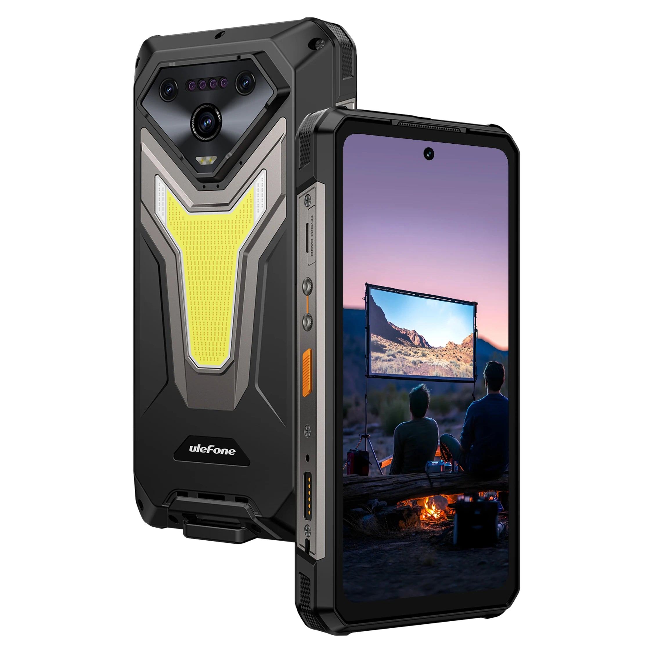 Ulefone Armor 34 Pro Plus 5G AI Rugged Phone  6.95" 25500mAh 32GB+512GB Built-in Projector 120Hz NFC Dimensity 7400X Smartphone
