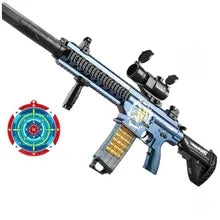 Children's Electric Continuous Firing Hand Automatic Throwing Shell M416 Soft Bullet Gun Can Fire Soft Bullet Gun Model Toy Gun