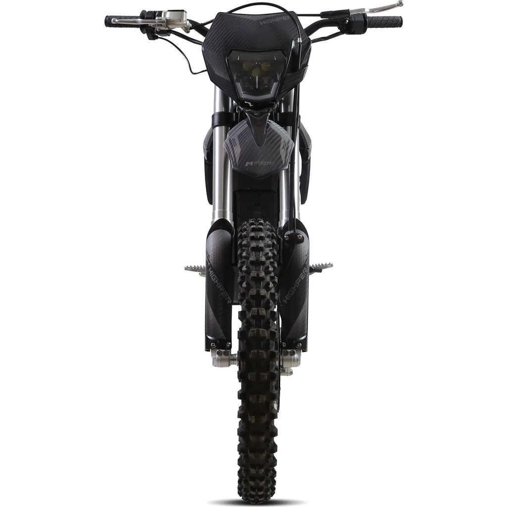 MotoTec Venom 72v Electric Dirt Bike Black